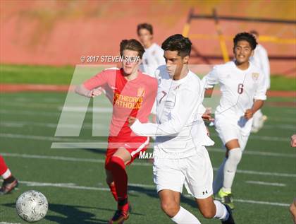 Thumbnail 3 in Cathedral Catholic vs. Point Loma (CIF SDS Open Division Quarterfinal) photogallery.