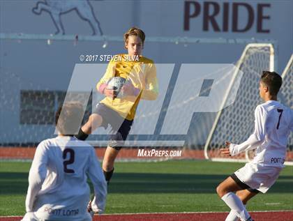 Thumbnail 3 in Cathedral Catholic vs. Point Loma (CIF SDS Open Division Quarterfinal) photogallery.