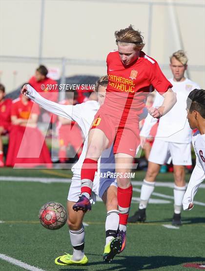 Thumbnail 2 in Cathedral Catholic vs. Point Loma (CIF SDS Open Division Quarterfinal) photogallery.