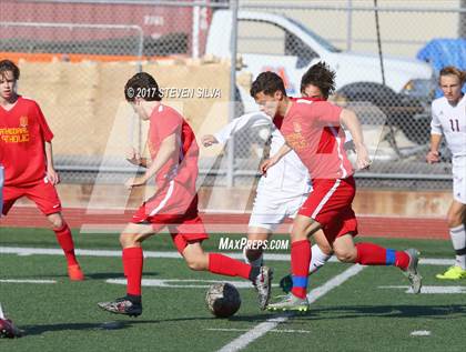 Thumbnail 1 in Cathedral Catholic vs. Point Loma (CIF SDS Open Division Quarterfinal) photogallery.