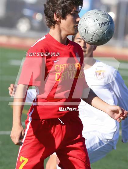 Thumbnail 3 in Cathedral Catholic vs. Point Loma (CIF SDS Open Division Quarterfinal) photogallery.