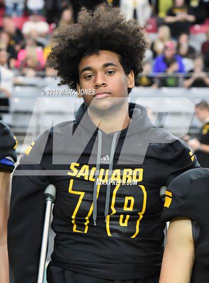 Thumbnail 3 in Saguaro vs. Catalina Foothills (AIA 4A Final) photogallery.