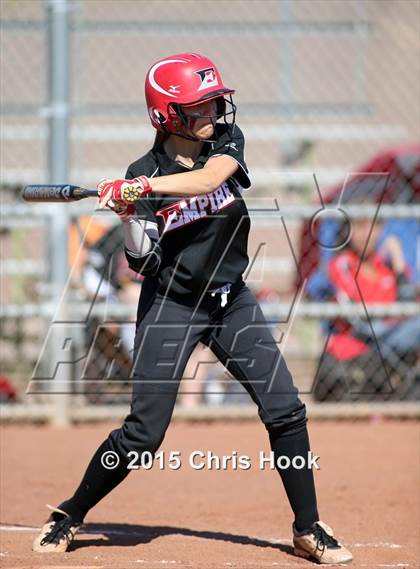 Thumbnail 1 in Catalina Foothills vs. Empire (Tucson Badger Invitational) photogallery.