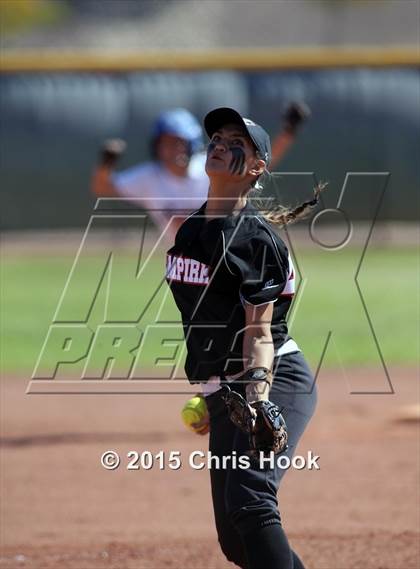 Thumbnail 2 in Catalina Foothills vs. Empire (Tucson Badger Invitational) photogallery.