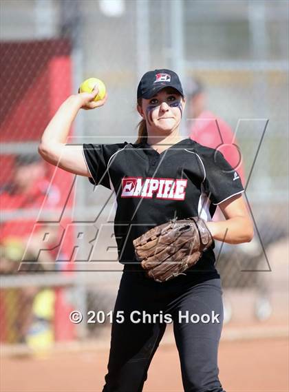 Thumbnail 3 in Catalina Foothills vs. Empire (Tucson Badger Invitational) photogallery.