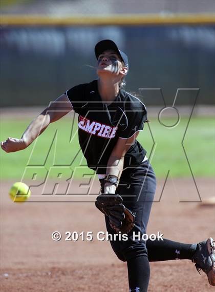 Thumbnail 1 in Catalina Foothills vs. Empire (Tucson Badger Invitational) photogallery.