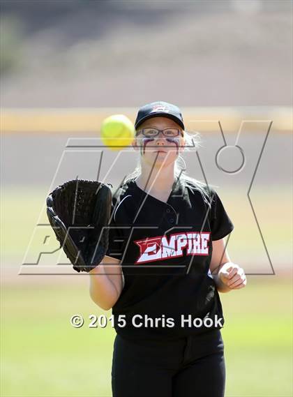 Thumbnail 2 in Catalina Foothills vs. Empire (Tucson Badger Invitational) photogallery.