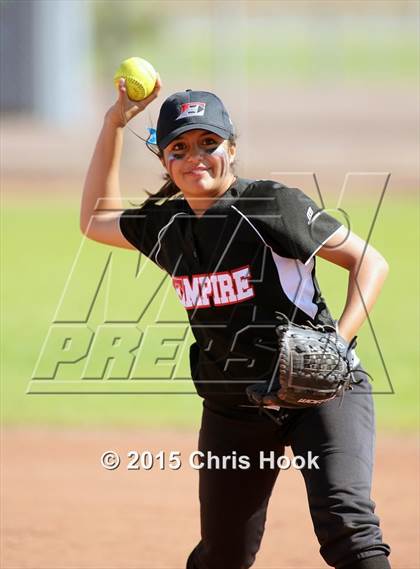 Thumbnail 2 in Catalina Foothills vs. Empire (Tucson Badger Invitational) photogallery.