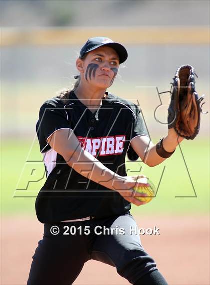 Thumbnail 2 in Catalina Foothills vs. Empire (Tucson Badger Invitational) photogallery.