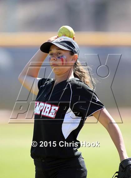 Thumbnail 3 in Catalina Foothills vs. Empire (Tucson Badger Invitational) photogallery.