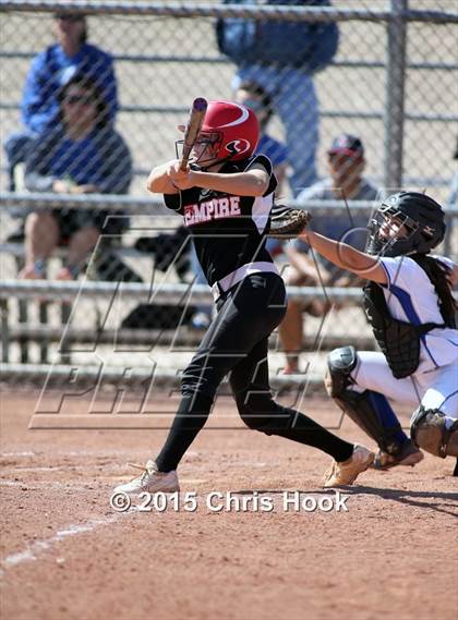 Thumbnail 1 in Catalina Foothills vs. Empire (Tucson Badger Invitational) photogallery.