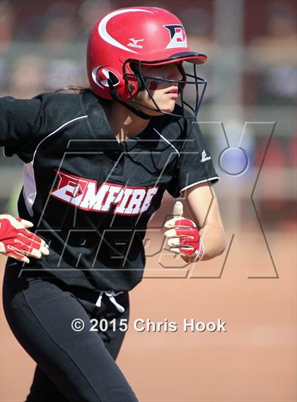Thumbnail 3 in Catalina Foothills vs. Empire (Tucson Badger Invitational) photogallery.