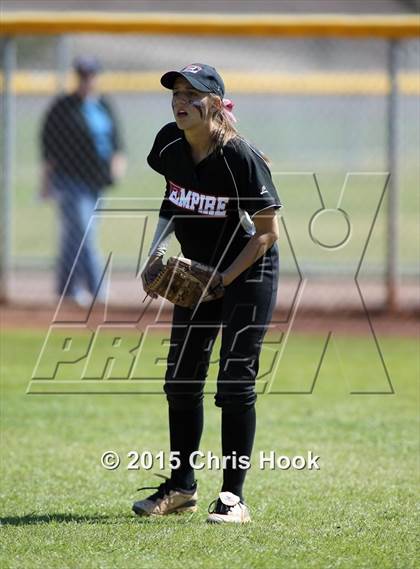 Thumbnail 3 in Catalina Foothills vs. Empire (Tucson Badger Invitational) photogallery.