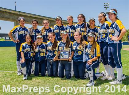 Thumbnail 3 in Notre Dame vs. Santa Catalina (CIF CCS D3 Final) photogallery.