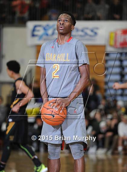 Thumbnail 2 in Oak Hill Academy vs. West Linn (Les Schwab Invitational) photogallery.