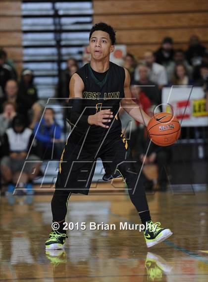 Thumbnail 2 in Oak Hill Academy vs. West Linn (Les Schwab Invitational) photogallery.