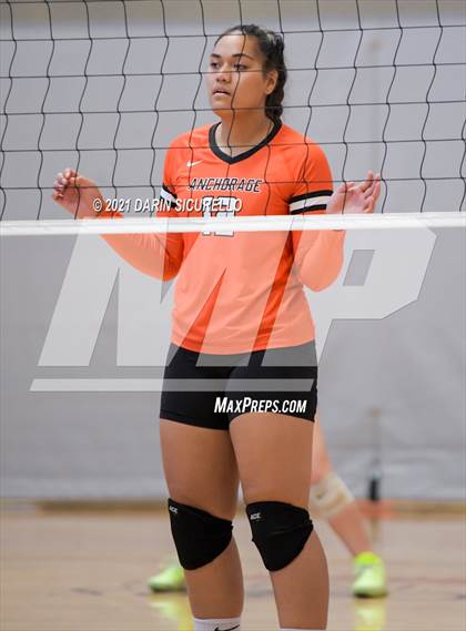 Thumbnail 1 in West Anchorage vs Bishop's School (Nike Tournament of Champions) photogallery.