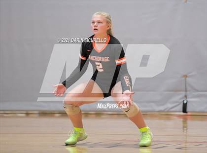 Thumbnail 1 in West Anchorage vs Bishop's School (Nike Tournament of Champions) photogallery.