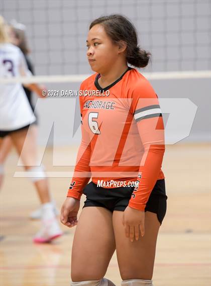 Thumbnail 1 in West Anchorage vs Bishop's School (Nike Tournament of Champions) photogallery.