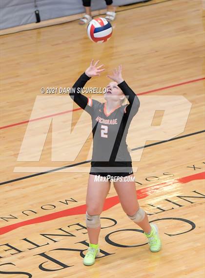 Thumbnail 2 in West Anchorage vs Bishop's School (Nike Tournament of Champions) photogallery.