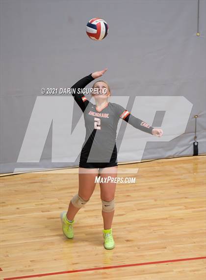 Thumbnail 1 in West Anchorage vs Bishop's School (Nike Tournament of Champions) photogallery.