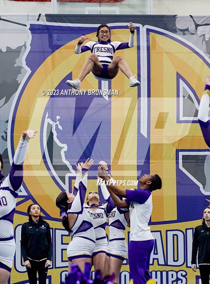 Thumbnail 2 in Fresno - CIF Northern Regional Cheer Championships photogallery.