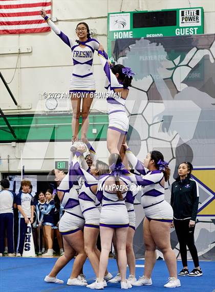Thumbnail 2 in Fresno - CIF Northern Regional Cheer Championships photogallery.