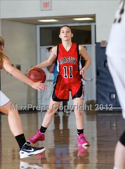 Thumbnail 3 in Masuk vs Lauralton Hall (SWC Semifinal) photogallery.
