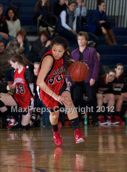 Thumbnail 2 in Masuk vs Lauralton Hall (SWC Semifinal) photogallery.