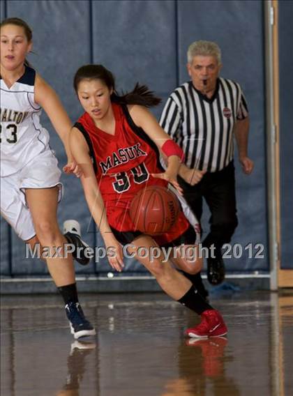 Thumbnail 1 in Masuk vs Lauralton Hall (SWC Semifinal) photogallery.