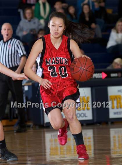 Thumbnail 1 in Masuk vs Lauralton Hall (SWC Semifinal) photogallery.