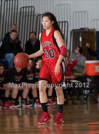 Thumbnail 3 in Masuk vs Lauralton Hall (SWC Semifinal) photogallery.