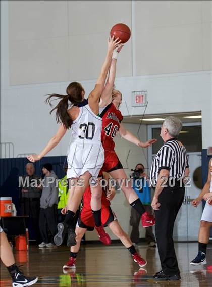 Thumbnail 2 in Masuk vs Lauralton Hall (SWC Semifinal) photogallery.