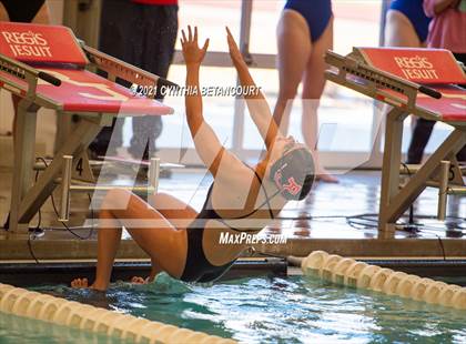 Thumbnail 1 in Legend at Regis Jesuit Meet 1 photogallery.