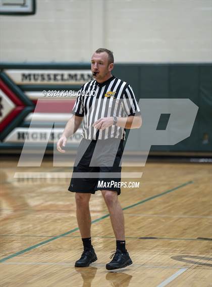 Thumbnail 3 in Musselman vs Clarke County (Scrimmage) photogallery.