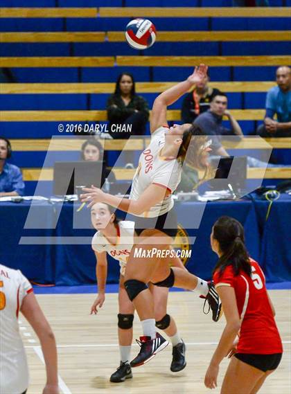 Thumbnail 2 in Valley Christian vs. Cathedral Catholic (CIF State D2 Final) photogallery.