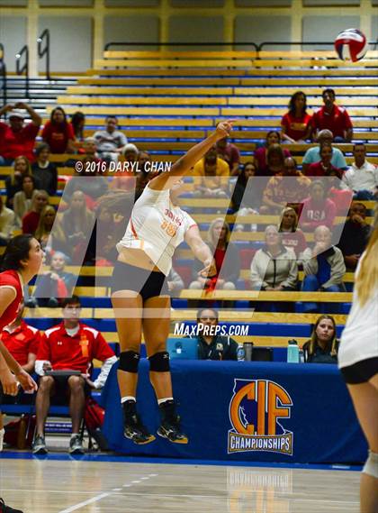 Thumbnail 2 in Valley Christian vs. Cathedral Catholic (CIF State D2 Final) photogallery.