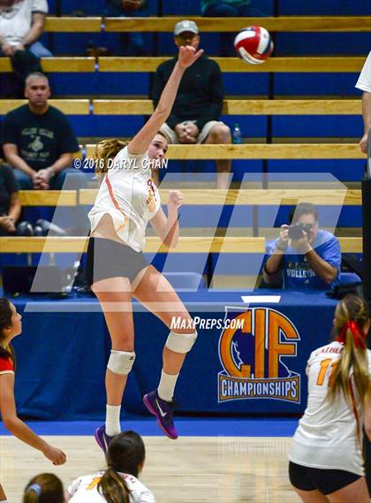 Thumbnail 2 in Valley Christian vs. Cathedral Catholic (CIF State D2 Final) photogallery.