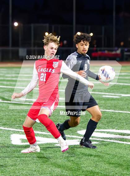 Thumbnail 1 in Enochs @ Pleasant Grove (CIF SJS Division 1 Round 1) photogallery.