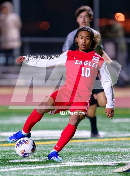 Thumbnail 2 in Enochs @ Pleasant Grove (CIF SJS Division 1 Round 1) photogallery.