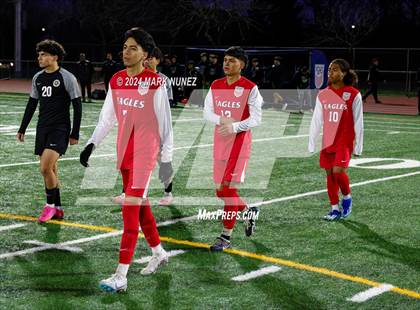 Thumbnail 2 in Enochs @ Pleasant Grove (CIF SJS Division 1 Round 1) photogallery.