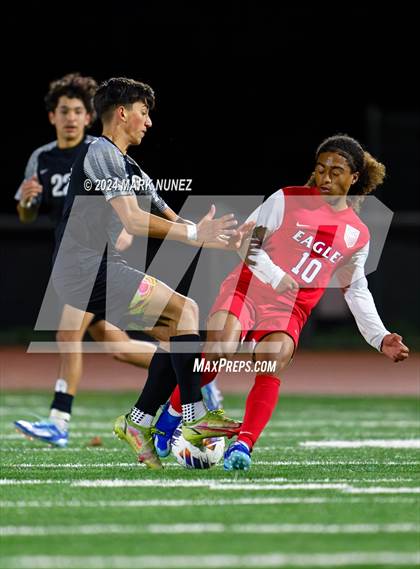 Thumbnail 3 in Enochs @ Pleasant Grove (CIF SJS Division 1 Round 1) photogallery.