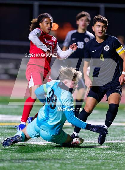 Thumbnail 3 in Enochs @ Pleasant Grove (CIF SJS Division 1 Round 1) photogallery.