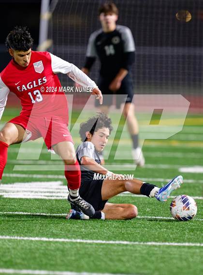 Thumbnail 2 in Enochs @ Pleasant Grove (CIF SJS Division 1 Round 1) photogallery.