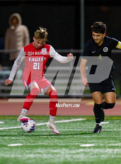 Thumbnail 2 in Enochs @ Pleasant Grove (CIF SJS Division 1 Round 1) photogallery.