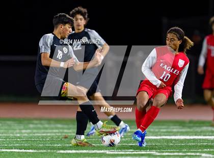 Thumbnail 1 in Enochs @ Pleasant Grove (CIF SJS Division 1 Round 1) photogallery.
