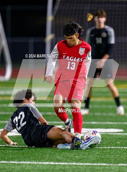 Thumbnail 1 in Enochs @ Pleasant Grove (CIF SJS Division 1 Round 1) photogallery.