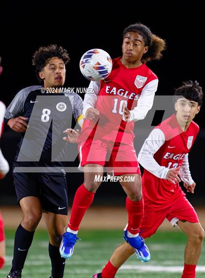 Thumbnail 1 in Enochs @ Pleasant Grove (CIF SJS Division 1 Round 1) photogallery.