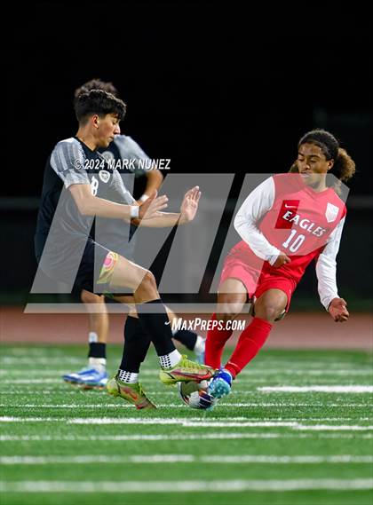 Thumbnail 2 in Enochs @ Pleasant Grove (CIF SJS Division 1 Round 1) photogallery.