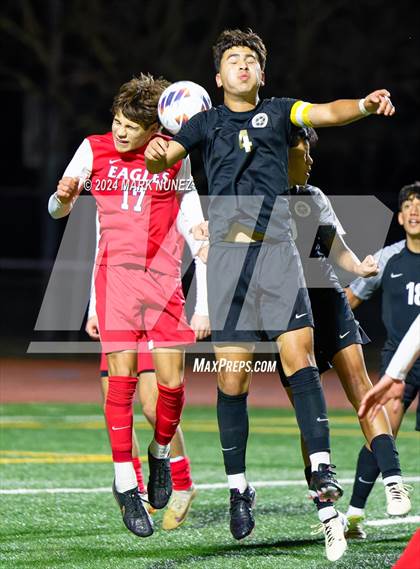 Thumbnail 3 in Enochs @ Pleasant Grove (CIF SJS Division 1 Round 1) photogallery.